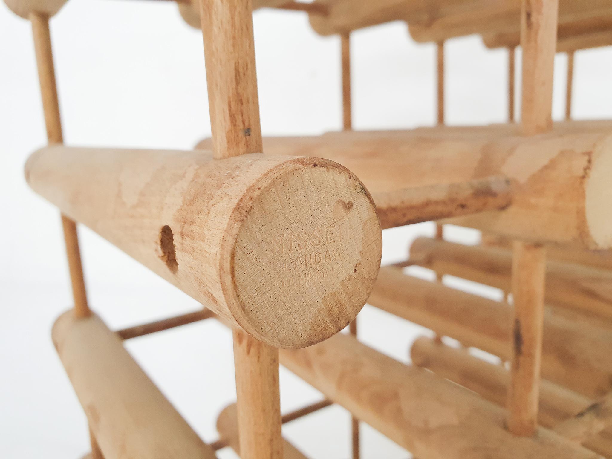 Wine Rack by Richard Nissen for Langaa, Danish Design, 1960s For Sale 2