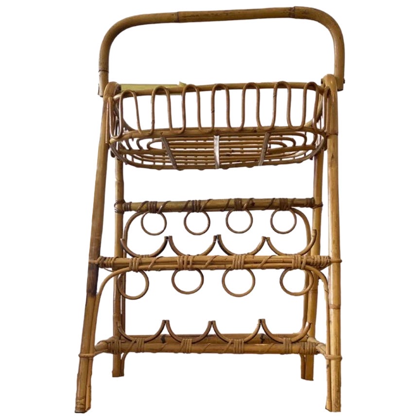 Wine Rack Milan 1960s For Sale
