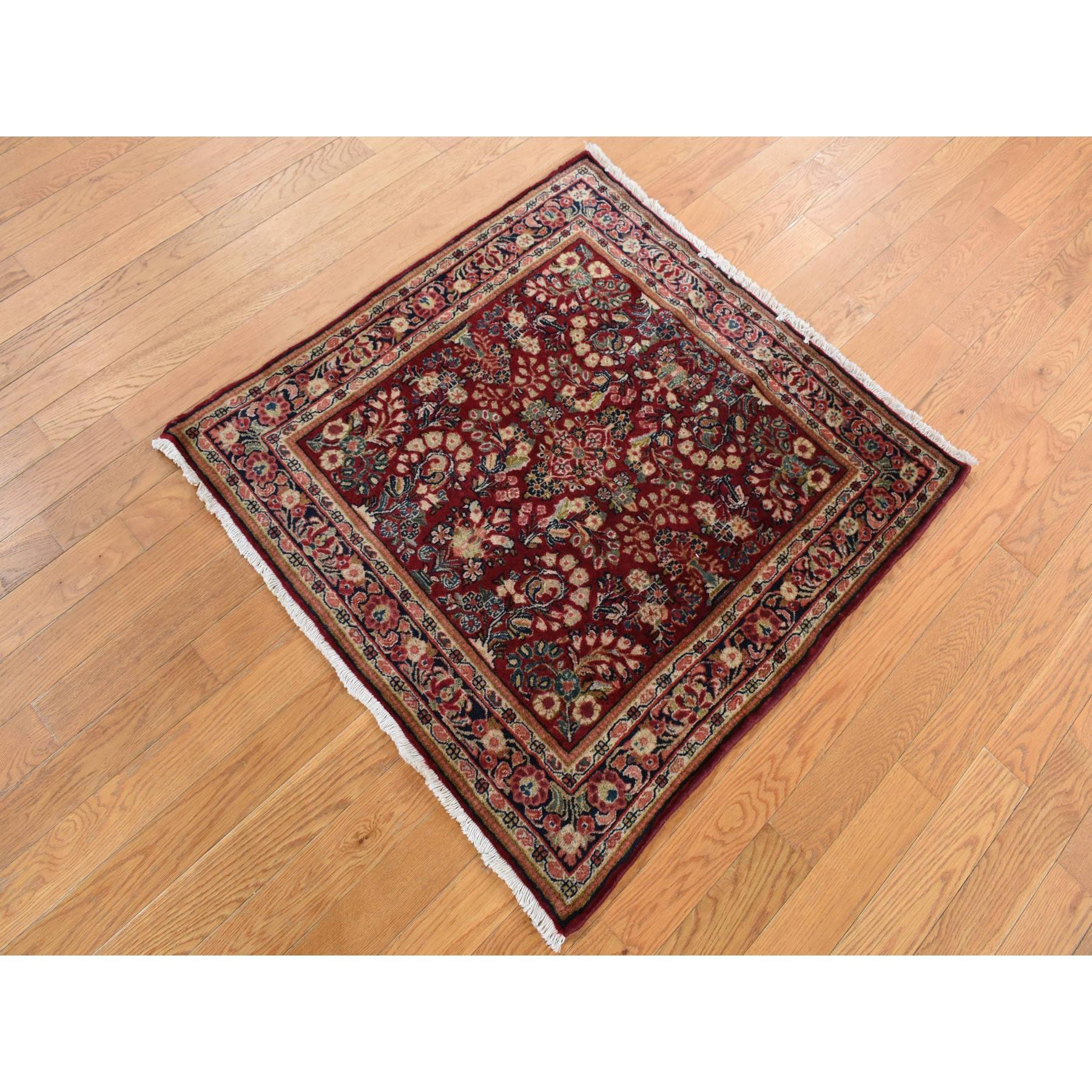 This fabulous Hand-Knotted carpet has been created and designed for extra strength and durability. This rug has been handcrafted for weeks in the traditional method that is used to make
Exact Rug Size in Feet and Inches : 3' x 3'
Main Rug Color :