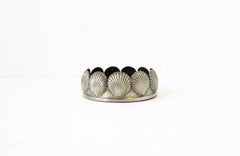 Scallop Seashell Table Coaster for Wine Spirits or Water Bottle