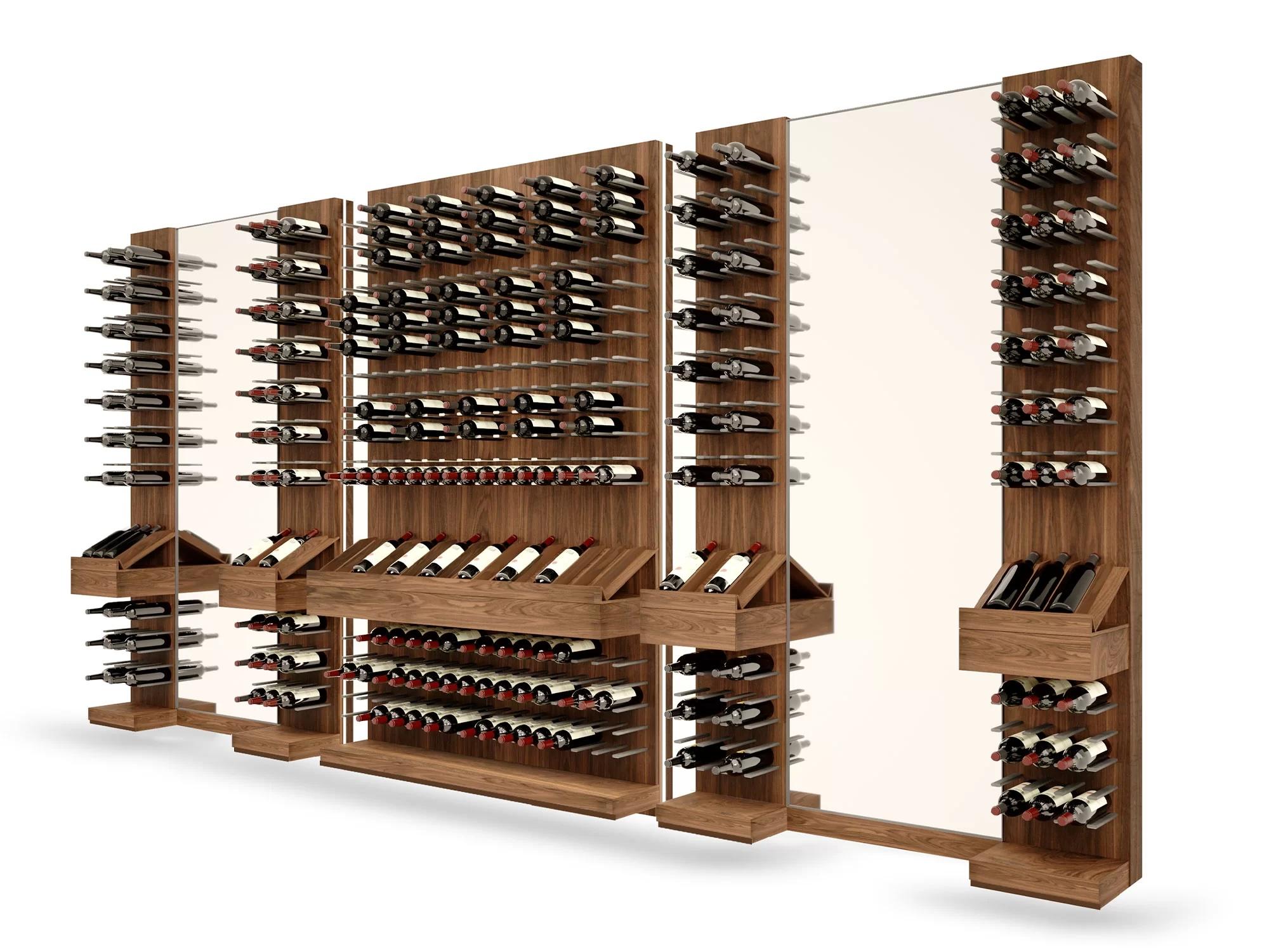 Wine Wally Wall Mounted System, Designed by Arkhè Milano, Made in Italy  In New Condition For Sale In Beverly Hills, CA