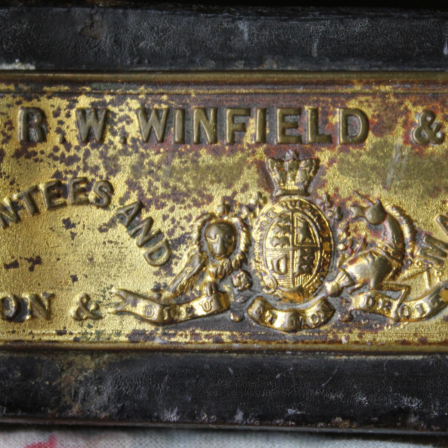Winfield Brass Single Antique Bed MS53 In Good Condition In Wrexham, GB
