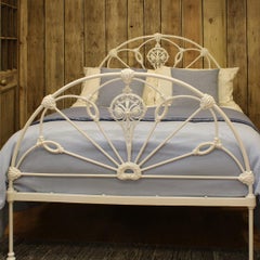 Winfield Double Cast Iron Antique Bed, MD95