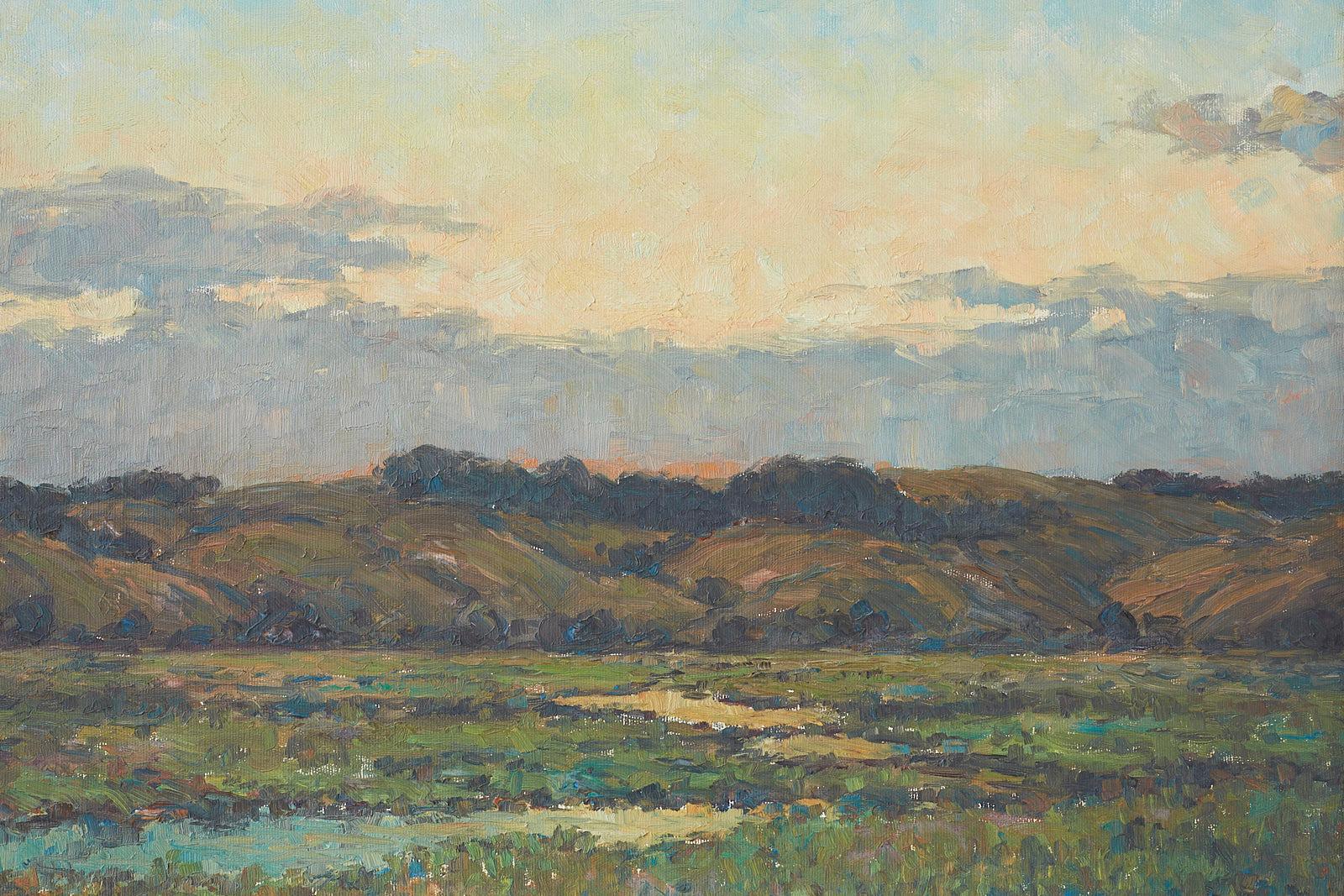 Sunrise Landscape Oil Painting 7