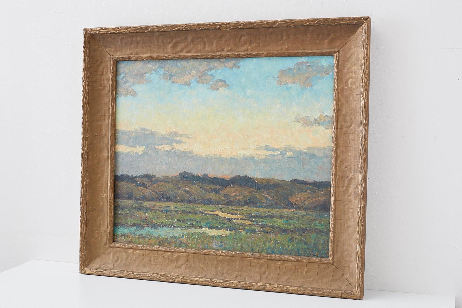 Sunrise Landscape Oil Painting 13