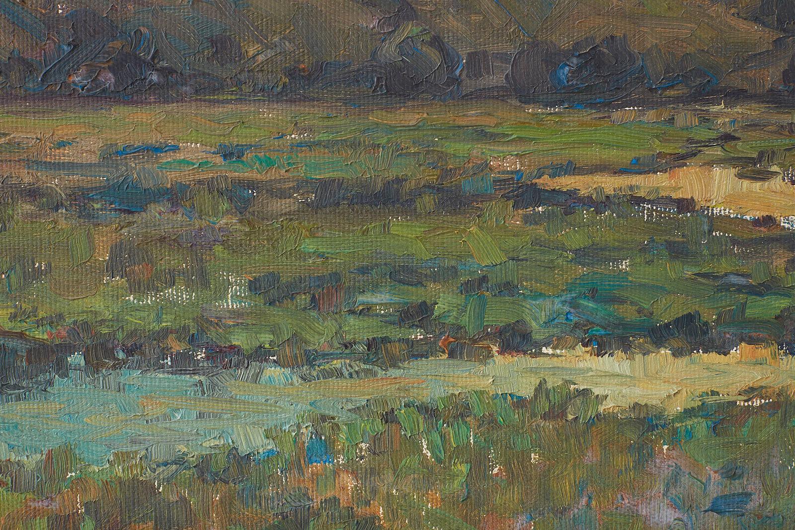 Sunrise Landscape Oil Painting 15