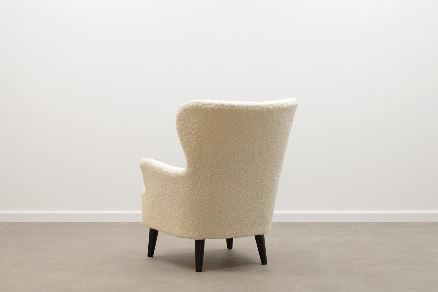 Mid-Century Modern Wing Back Chair by Theo Ruth for Artifort 50’s