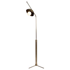Lámpara de pie Wing Brass Dome by Lamp Shaper