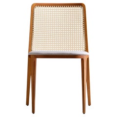 Wing Chair by Simonini: Solid Wood, Caned Backrest, Modern Design