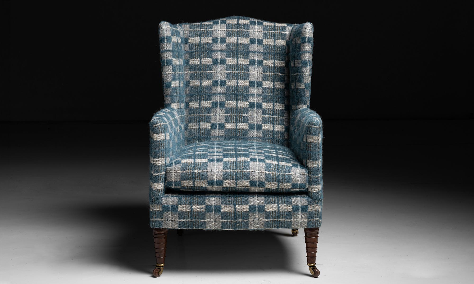 oversized wingback chair