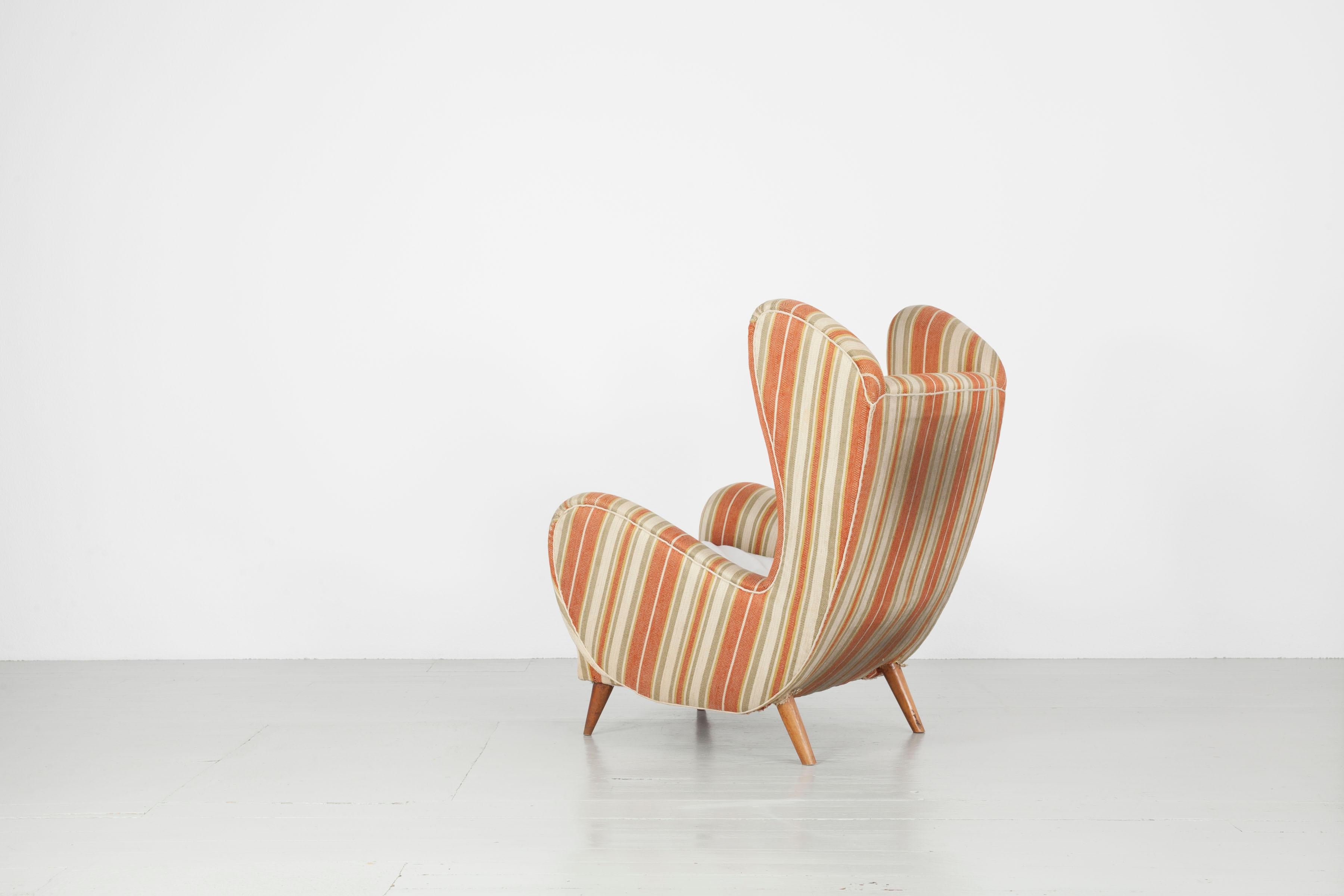 Wing Chair, Italy, 1940s 2