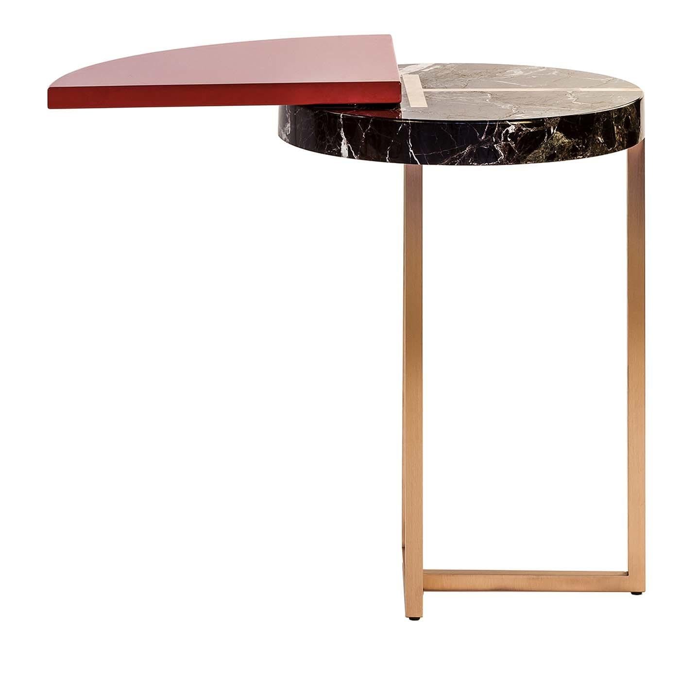 Modern Wing End Table Red