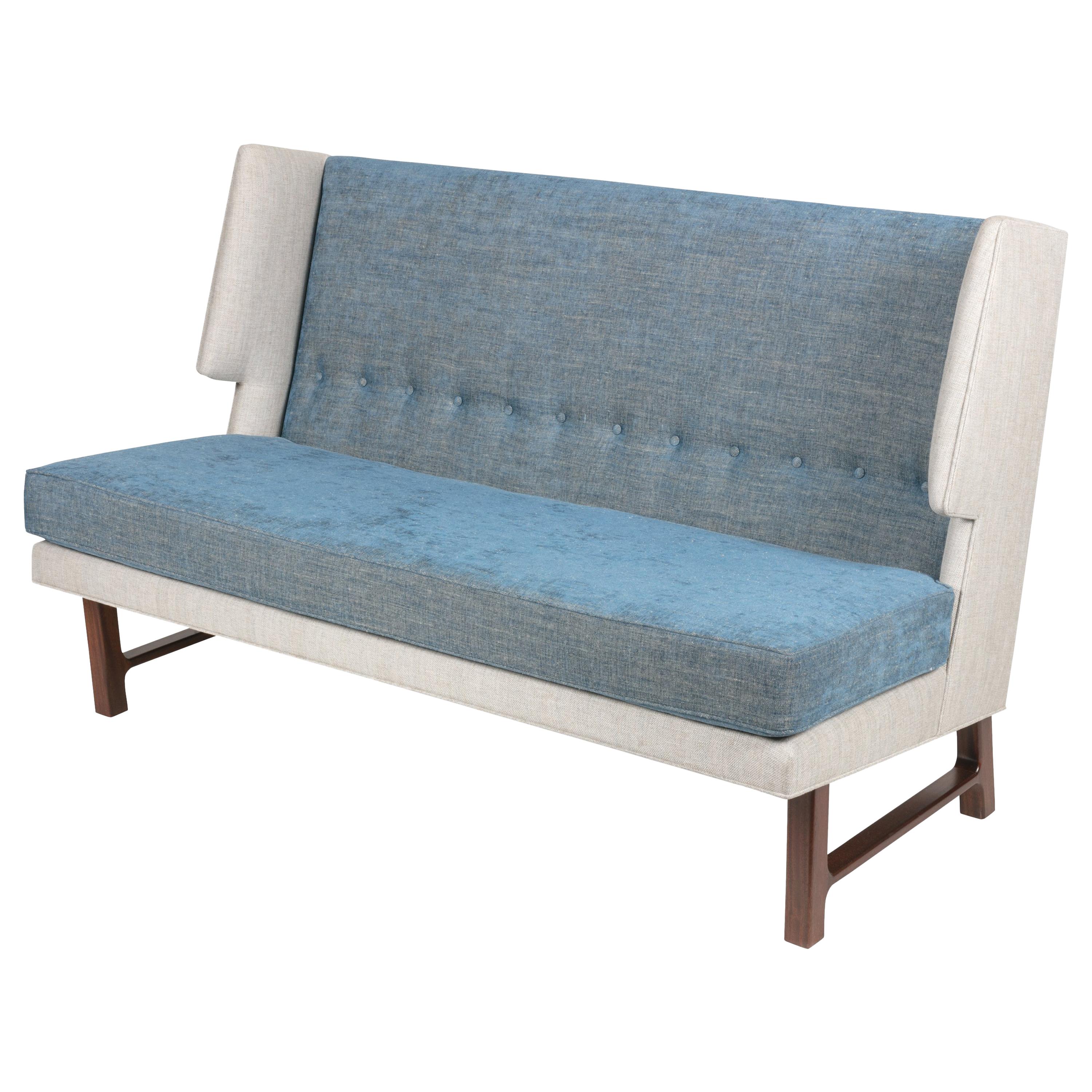 Wing Settee in the Manner of Dunbar by Lost City Arts