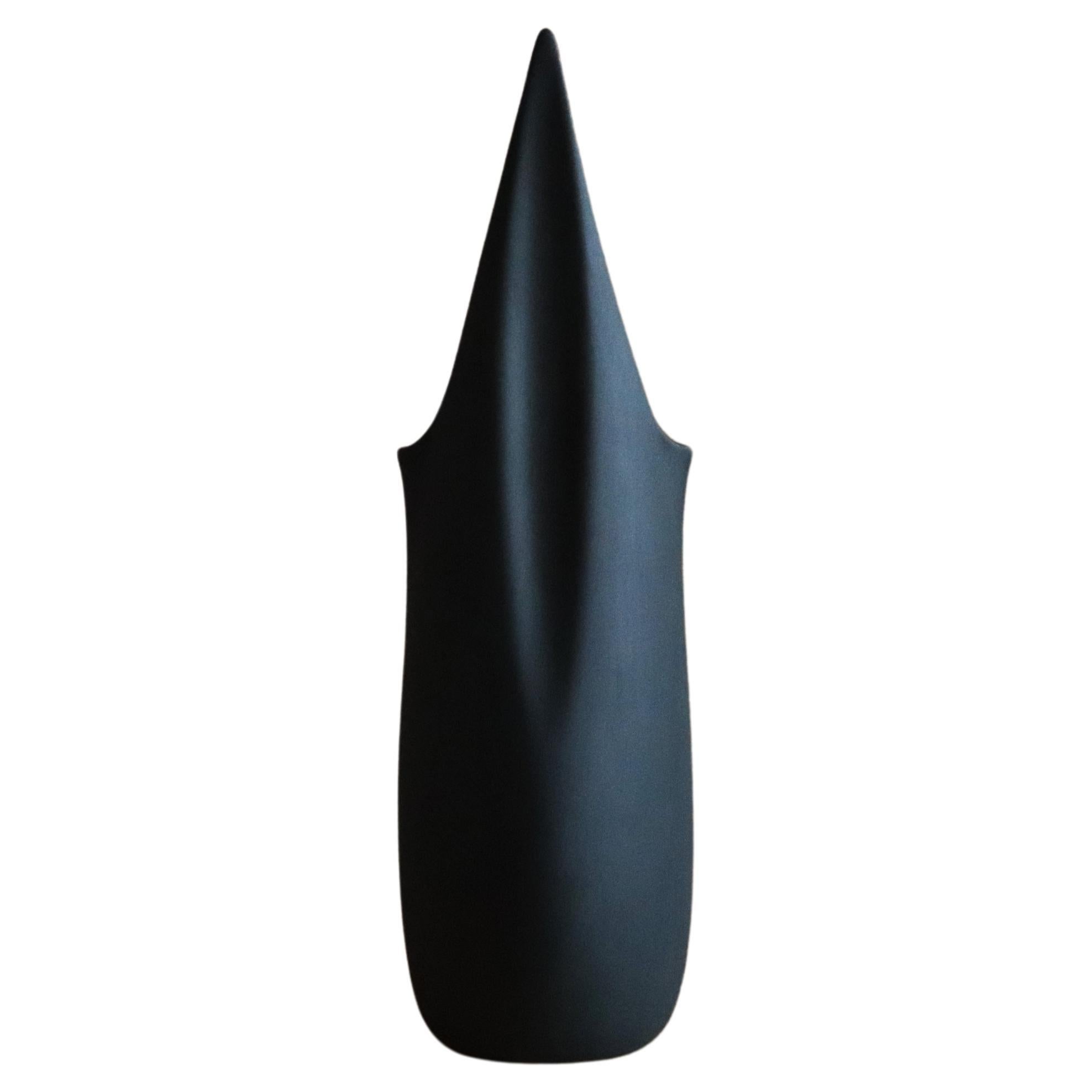 Wing Water Vessel. Slate Black - Matte For Sale