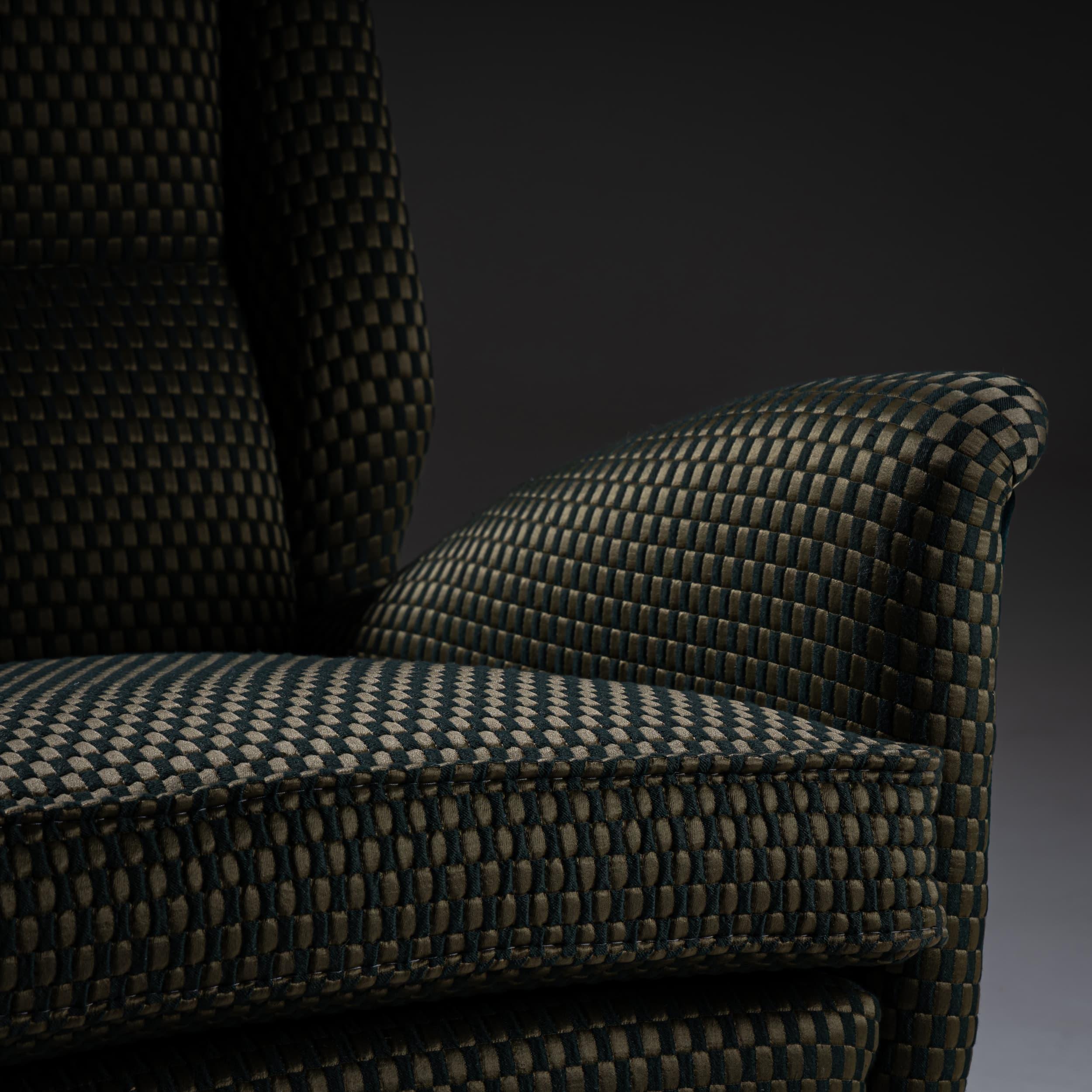 italien Fauteuil Wingback attribué à Gio Ponti pour ISA Bergamo, 1960, Italie en vente