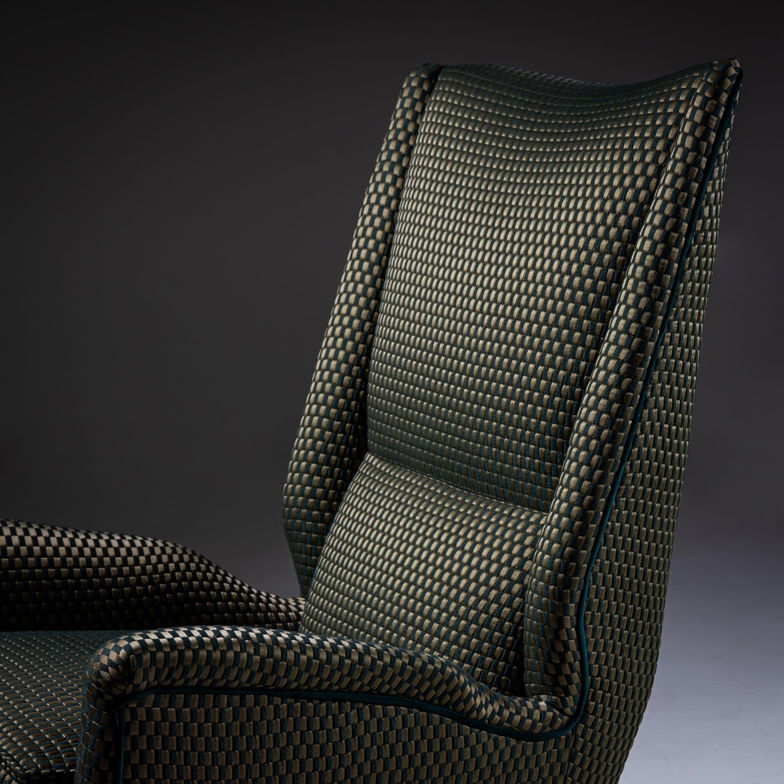 Fauteuil Wingback attribué à Gio Ponti pour ISA Bergamo, 1960, Italie en vente 2