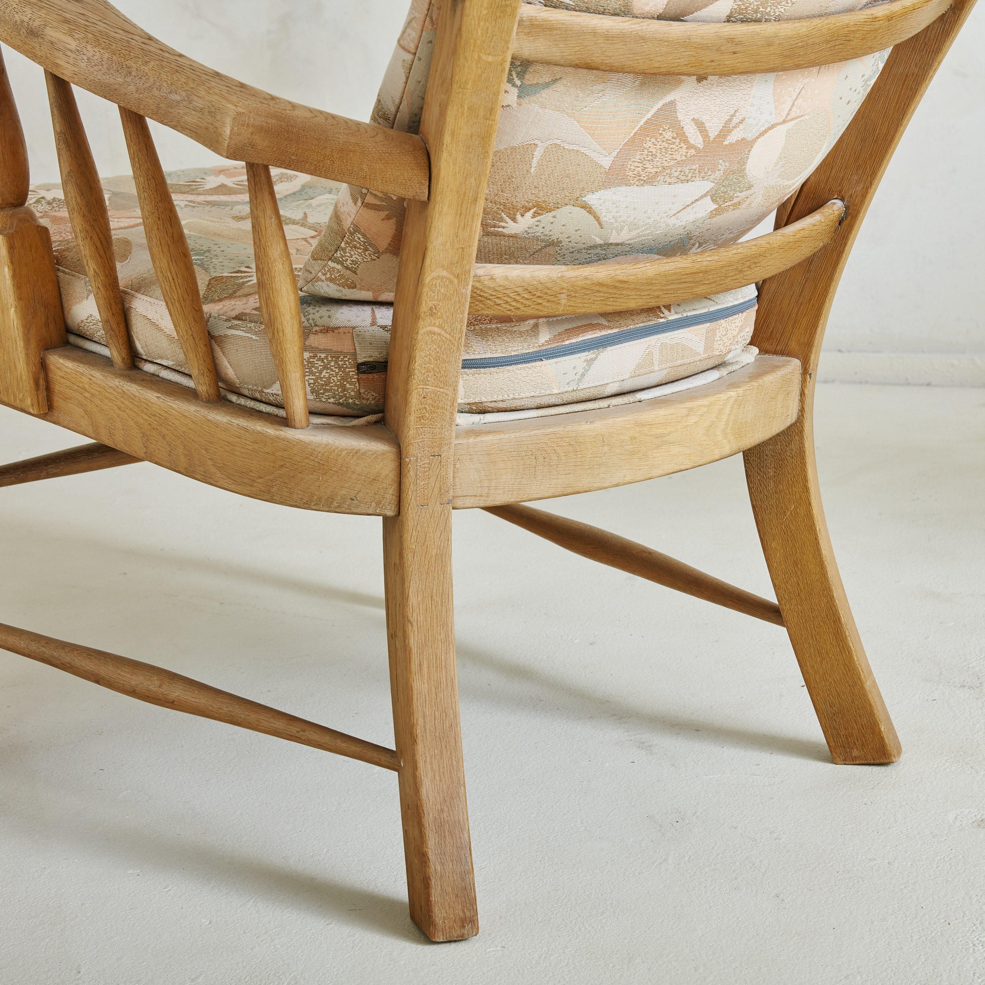 Wingback Armchair Attributed to Regan Møbelfabrik Aarhus, Denmark 1960s 3