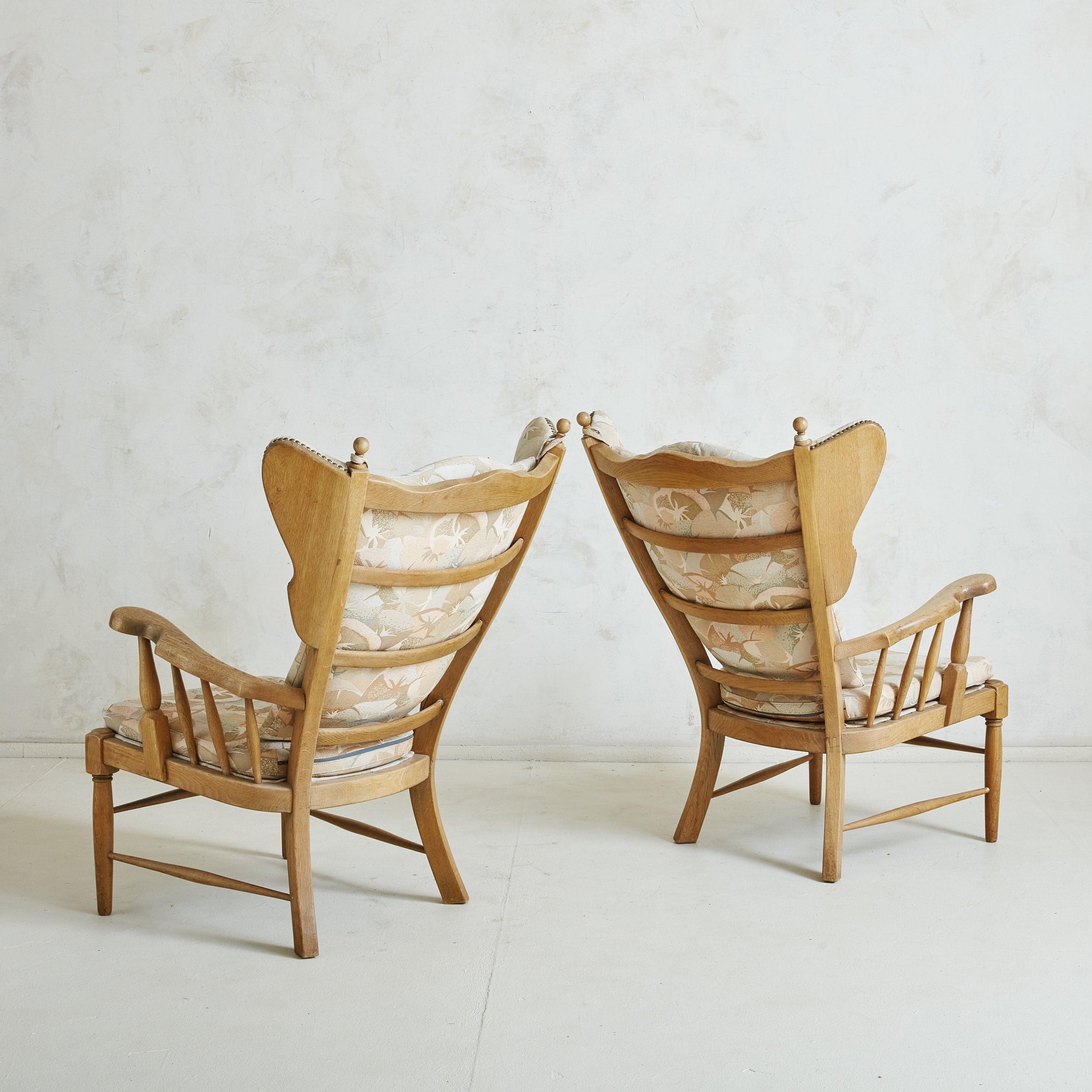 Danish Wingback Armchair Attributed to Regan Møbelfabrik Aarhus, Denmark 1960s