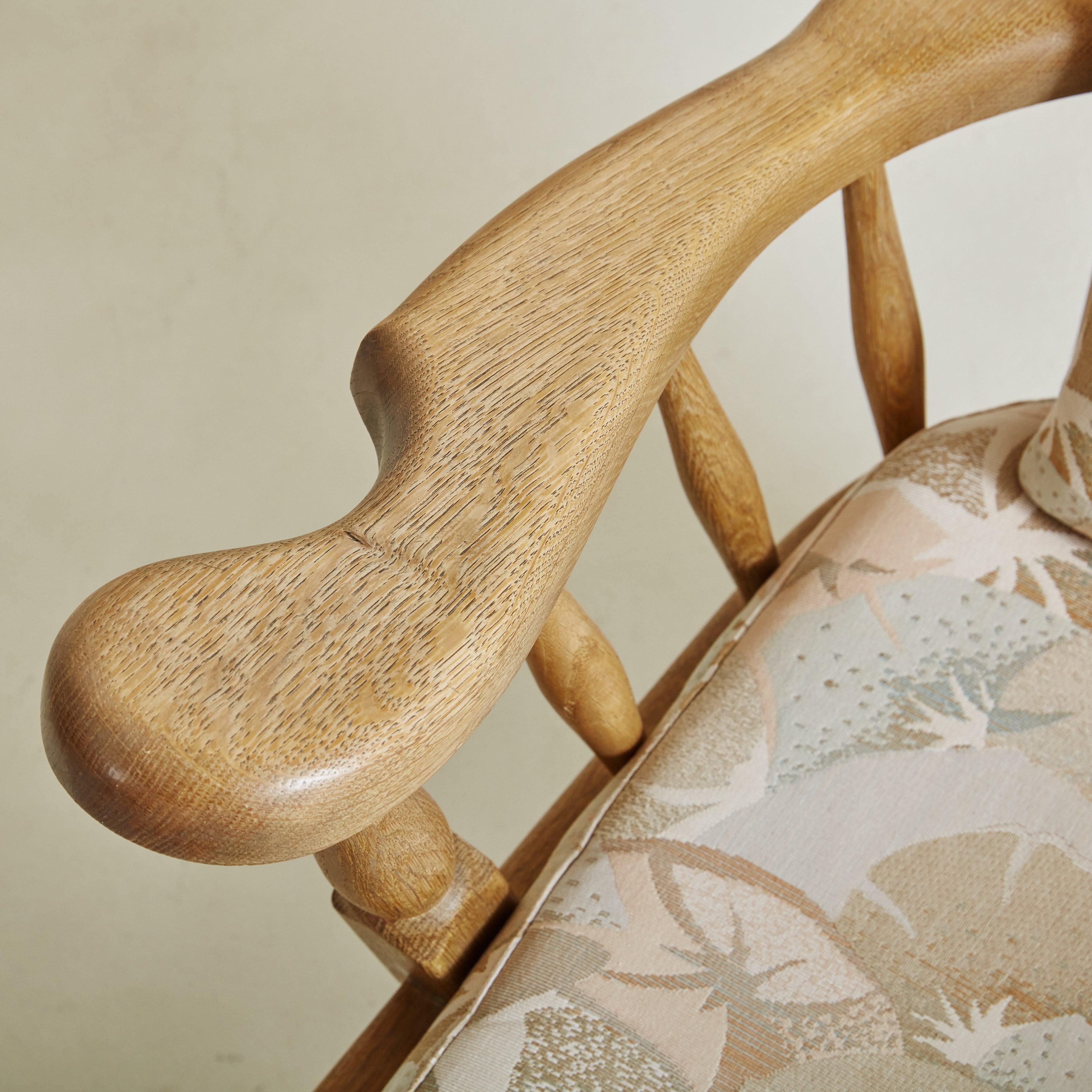 Wingback Armchair Attributed to Regan Møbelfabrik Aarhus, Denmark 1960s 2