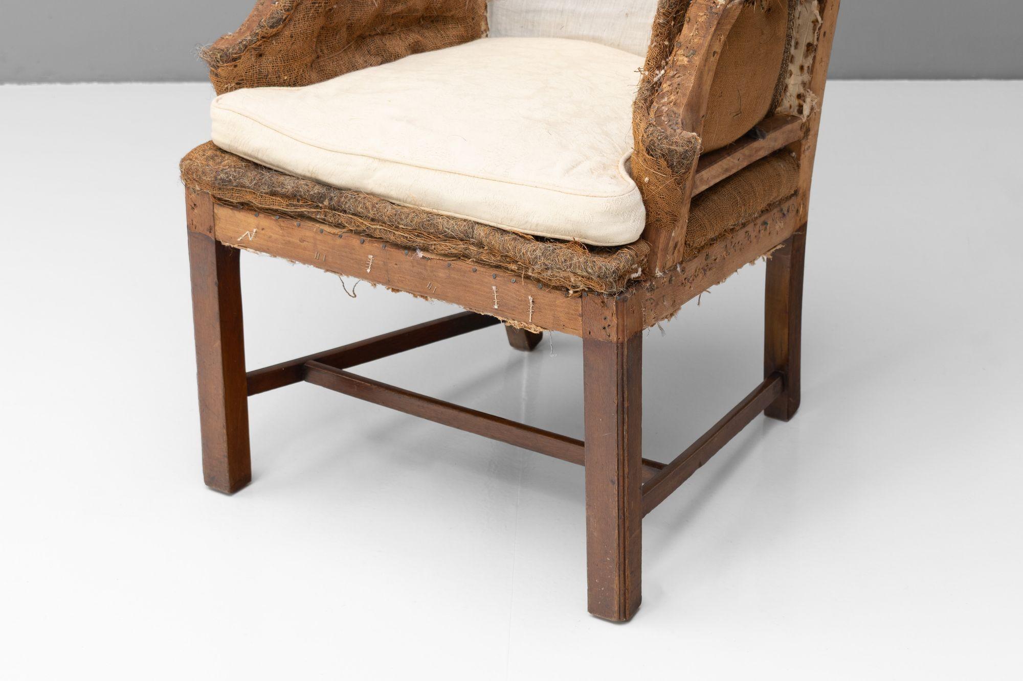 Wingback Armchair (Frühes 20. Jahrhundert) im Angebot