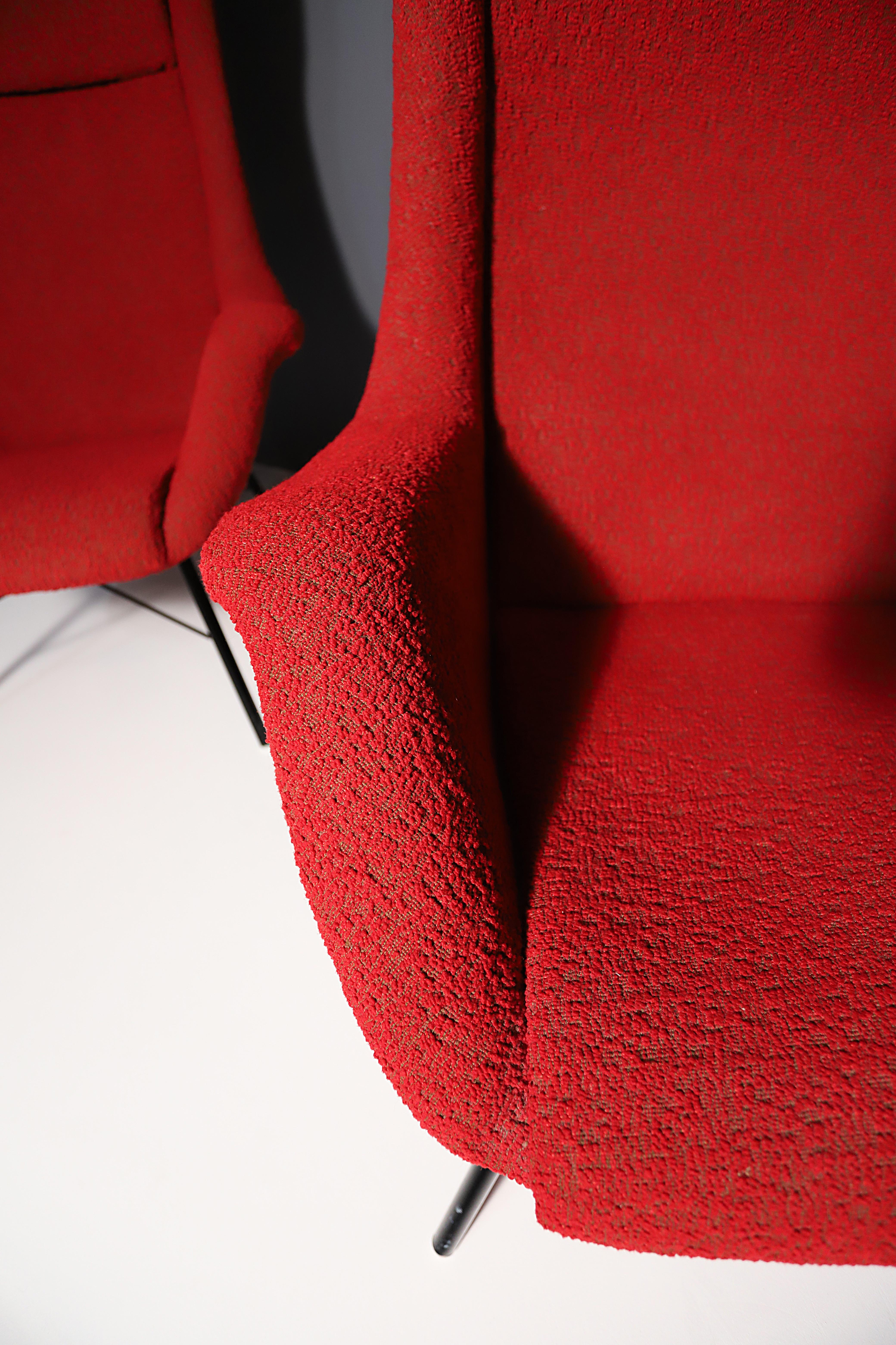 Poltrone Wingback di Navrátil & Sépová 1960´, Cecoslovacchia, prezzo per pezzo In condizioni buone in vendita a Prague 8, CZ