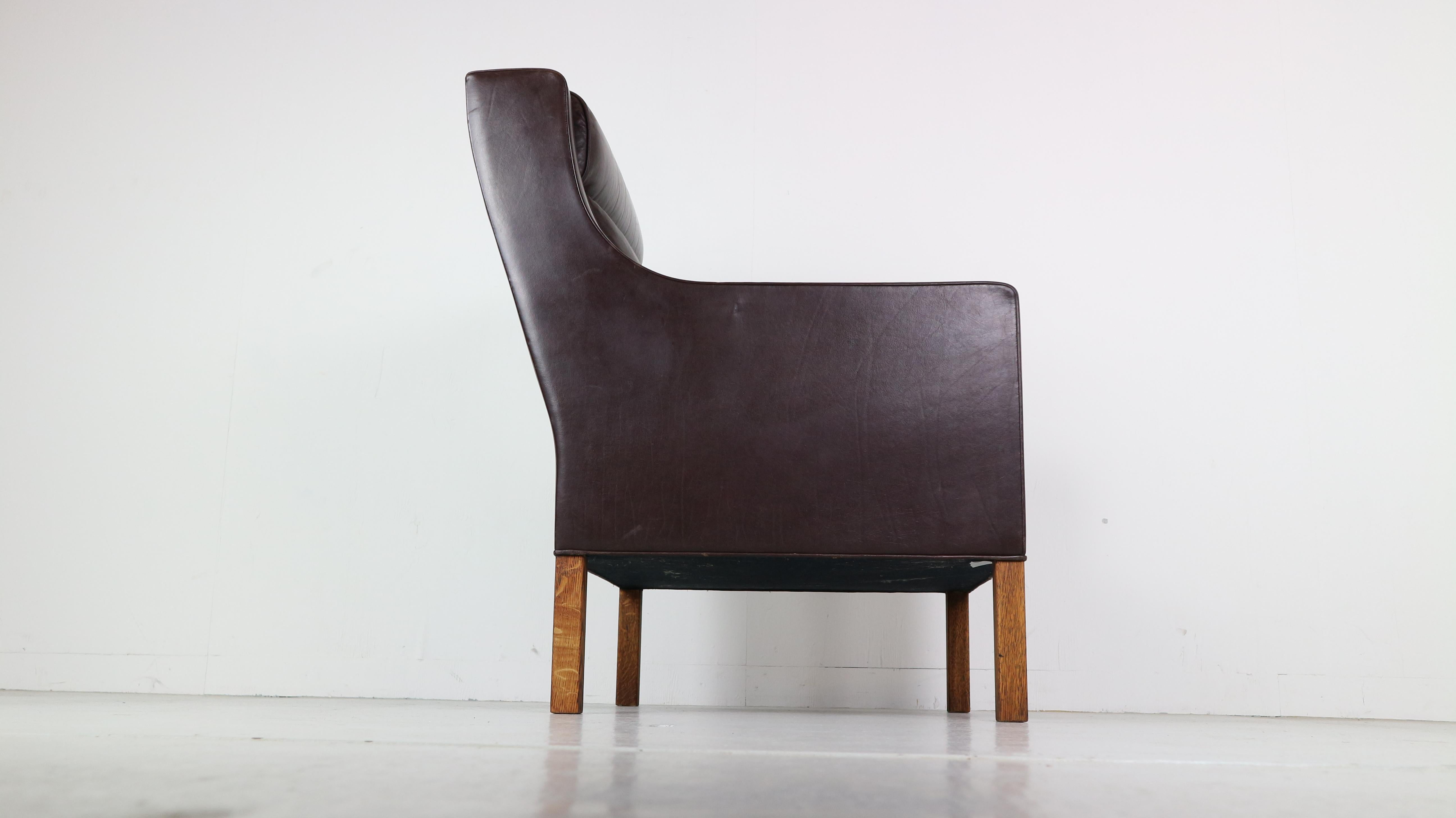 Danish Wingback Chair 2431 by Børge Mogensen for Fredericia Furniture
