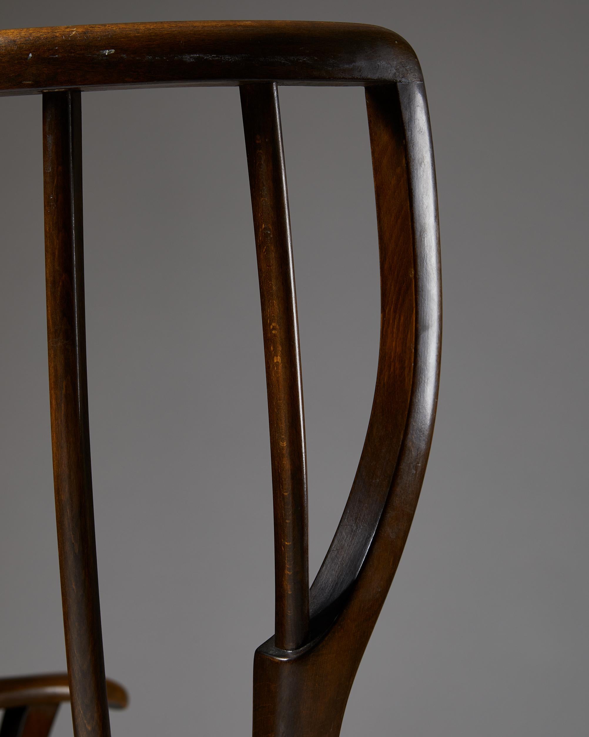 Wingback Chair, Anonymous, Denmark, 1940's 4