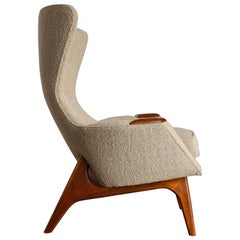 Wingback Chair by Adrian Pearsall for Craft Associates