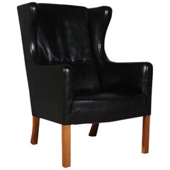 Wingback Chair by Børge Mogensen, Model L3, FDB, 1950s