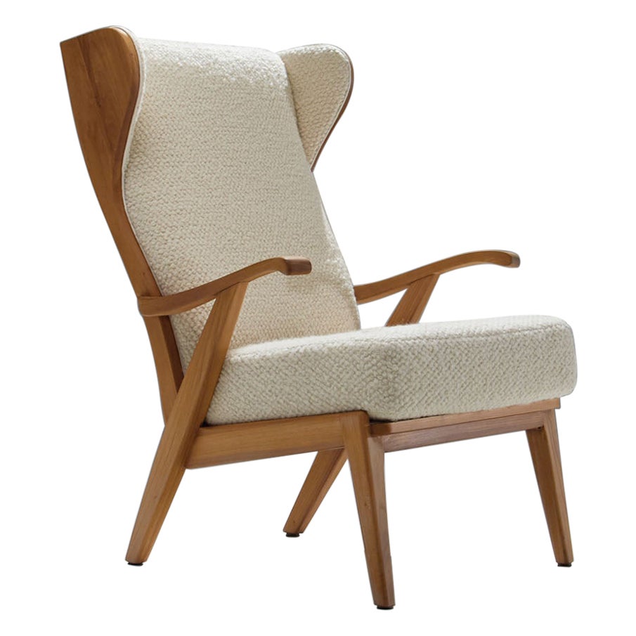 Chaise Wingback de l
ébéniste danois Sren Willadsen, Danemark, années 1960