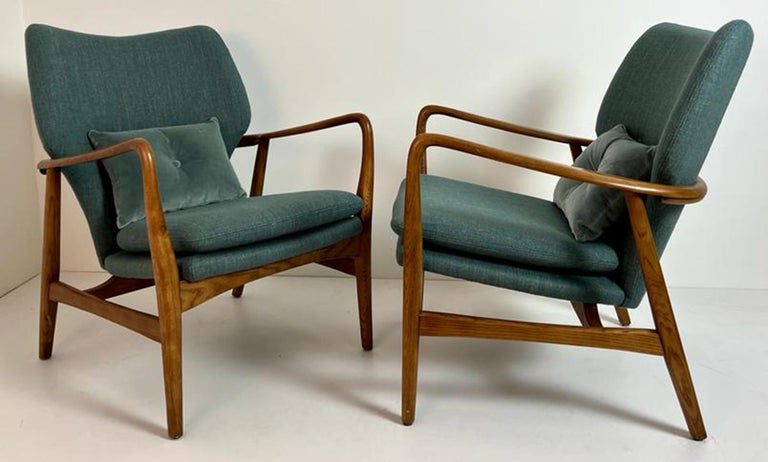 Wingback Chair by Madsen for Bovenkamp, 1950s In Good Condition For Sale In Rijssen, NL