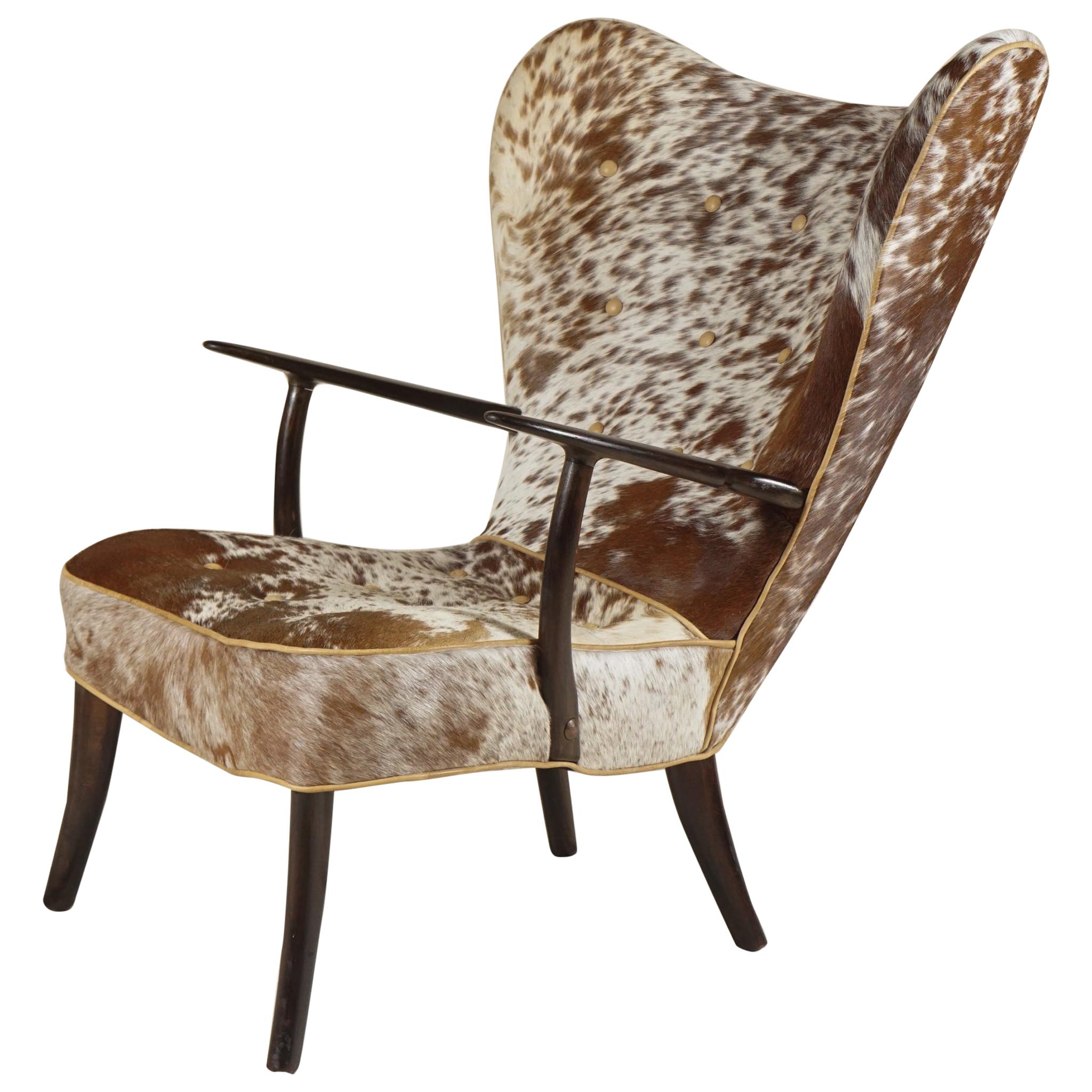 Wingback Chair by ip Madsen & Acton Schubell For Sale