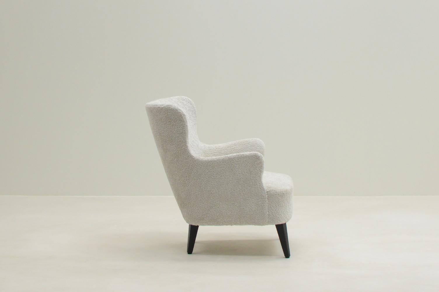 Mid-Century Modern Chaise à dossier de Theo Ruth pour Artifort, années 1950, Pays-Bas. en vente