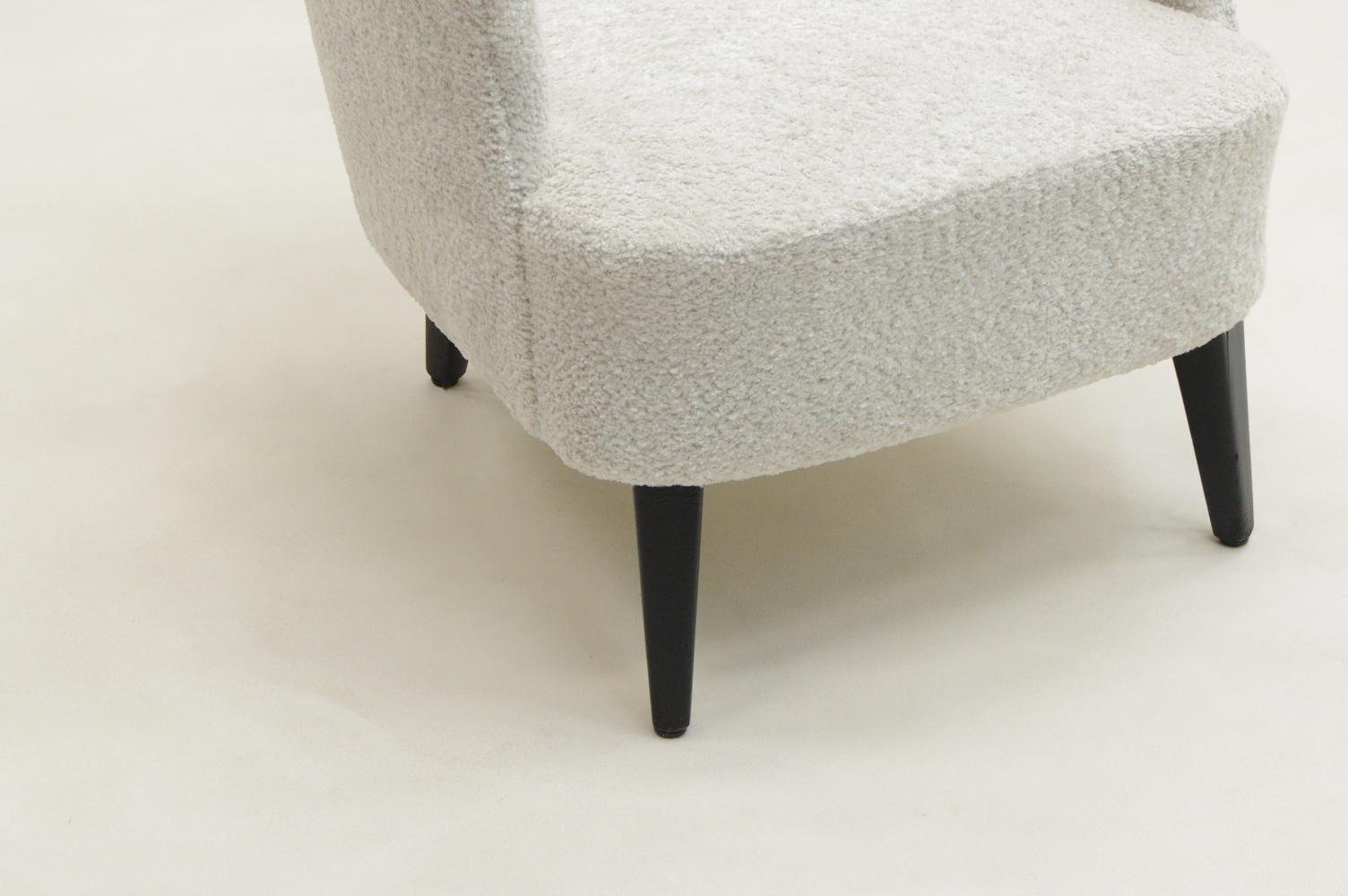 Chaise à dossier de Theo Ruth pour Artifort, années 1950, Pays-Bas. Bon état - En vente à Landgraaf, NL