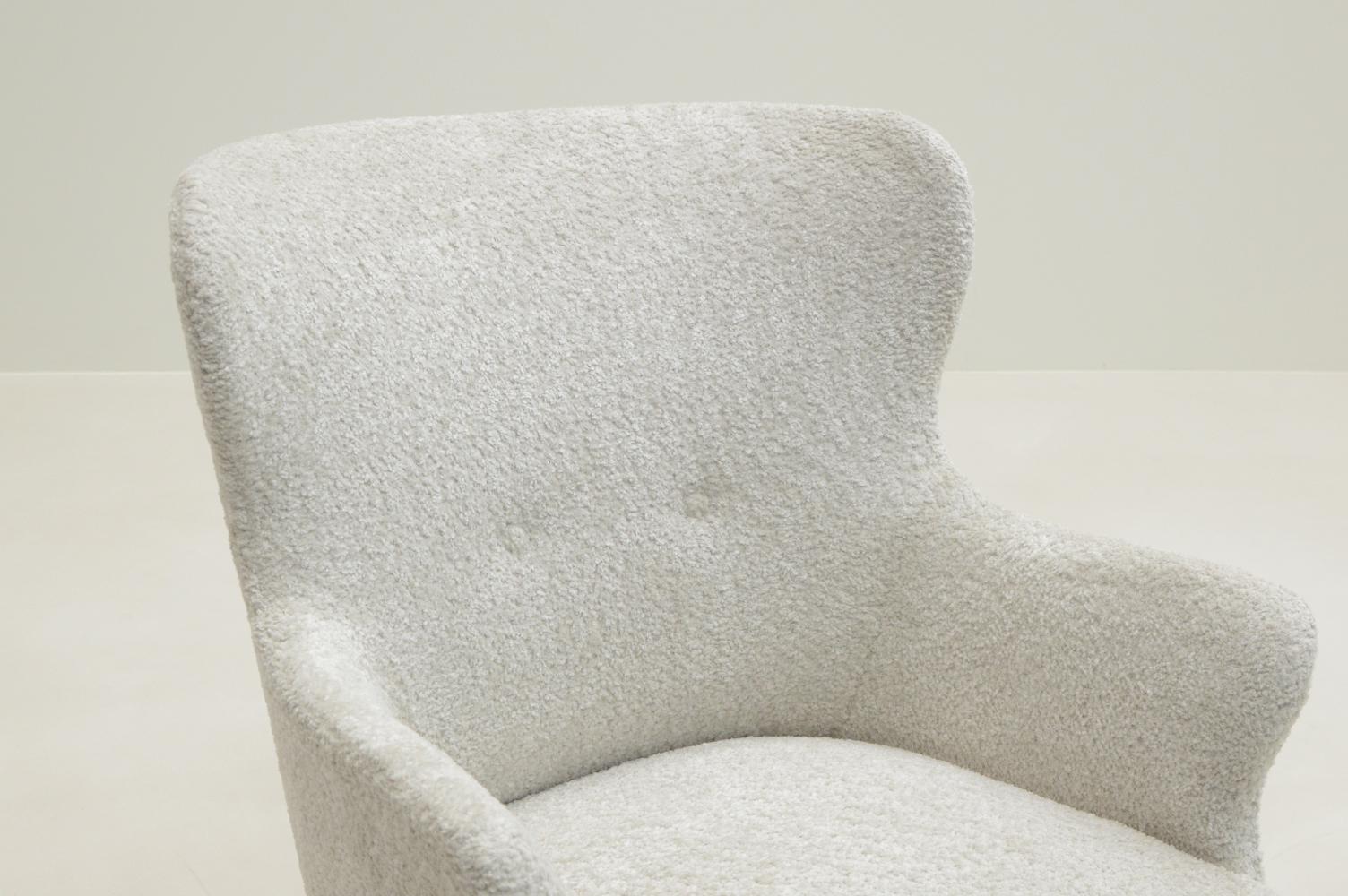 Milieu du XXe siècle Chaise à dossier de Theo Ruth pour Artifort, années 1950, Pays-Bas. en vente