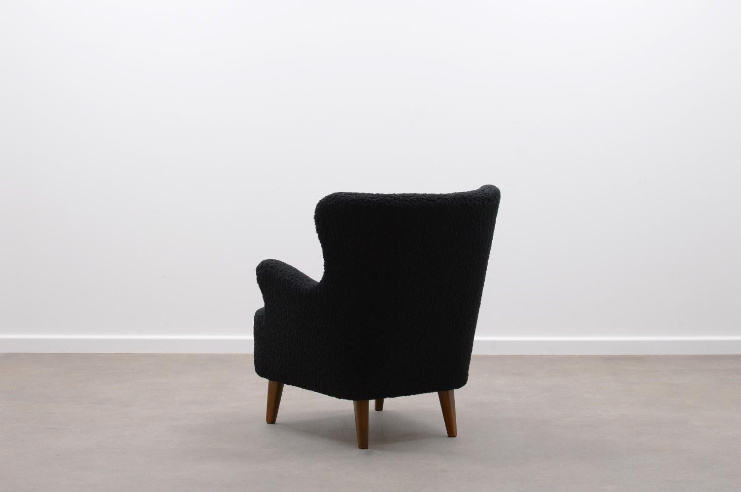 Dutch Wingback chair by Theo Ruth for Artifort, 50’s Netherlands. 