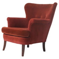 Wingback Chair by Theo Ruth