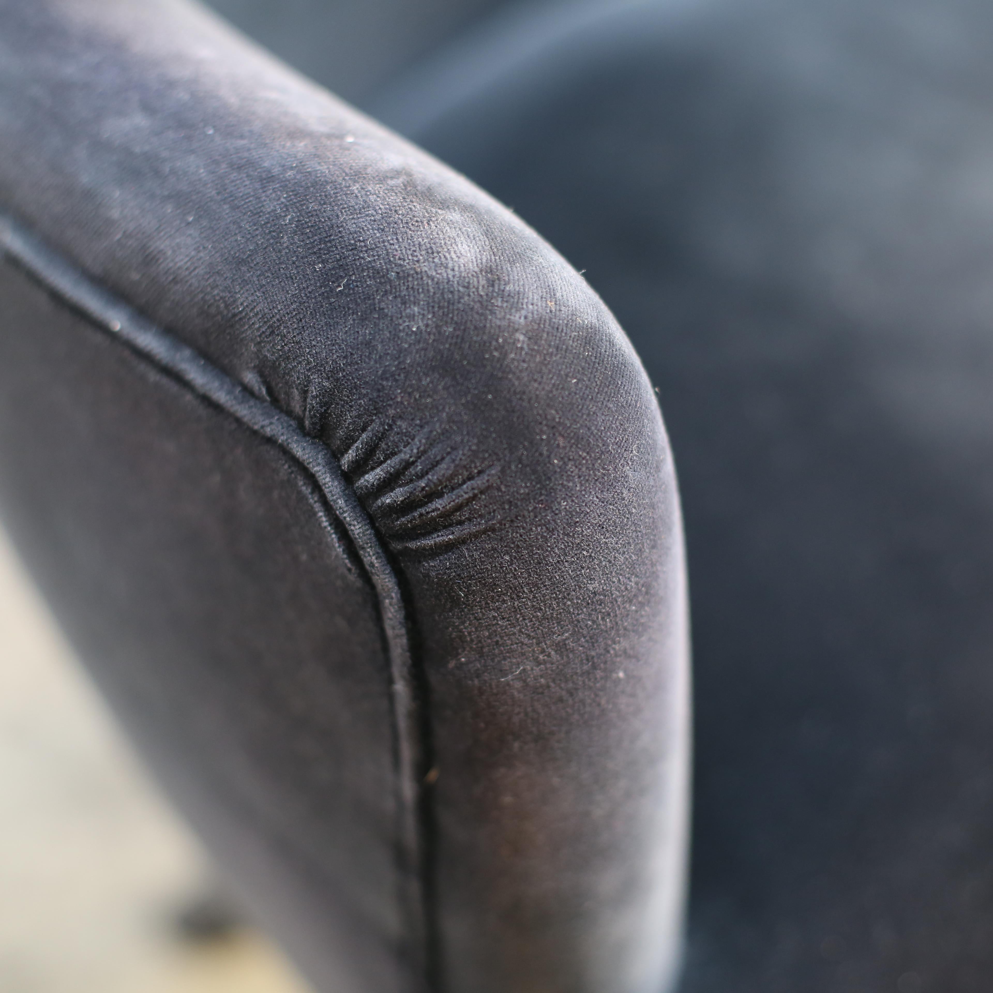 Velluto Sedia Wingback di Tom Dixon in vendita