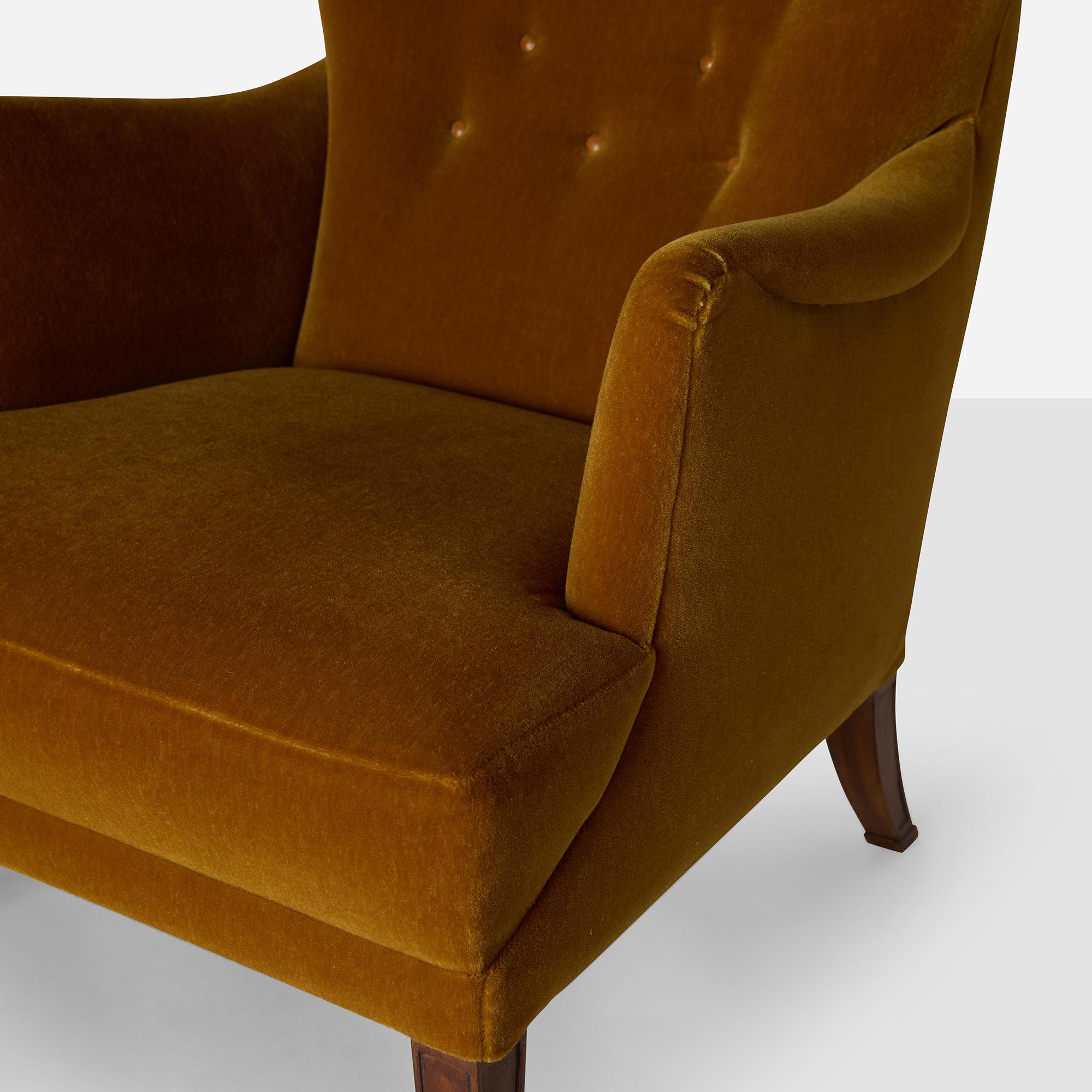 Chaise à dossier dans le style de Frits Henningsen en vente 1