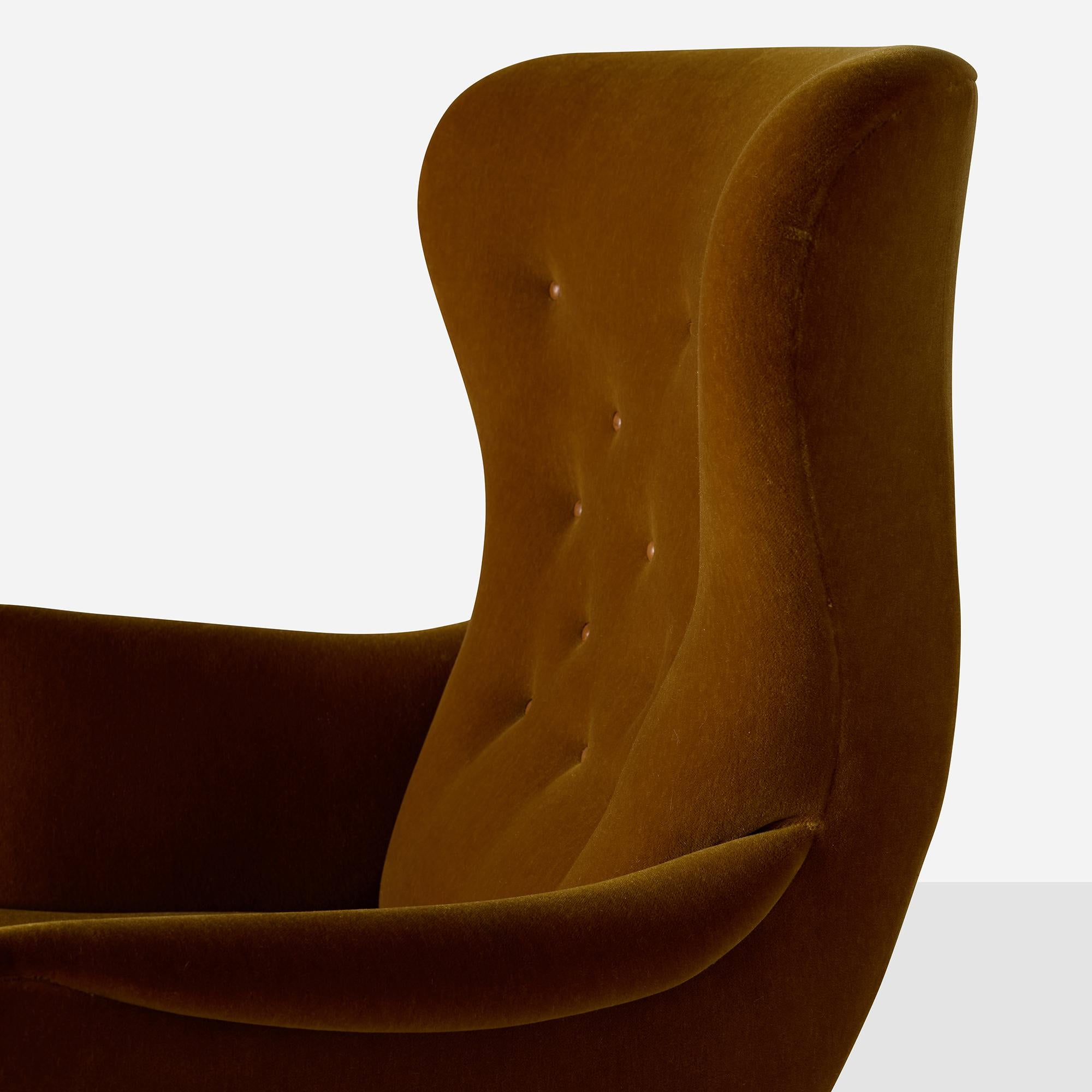 Chaise à dossier dans le style de Frits Henningsen en vente 2