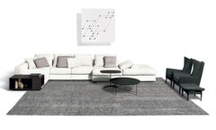 Wingback, Contemporary Classic Armchair with pouf