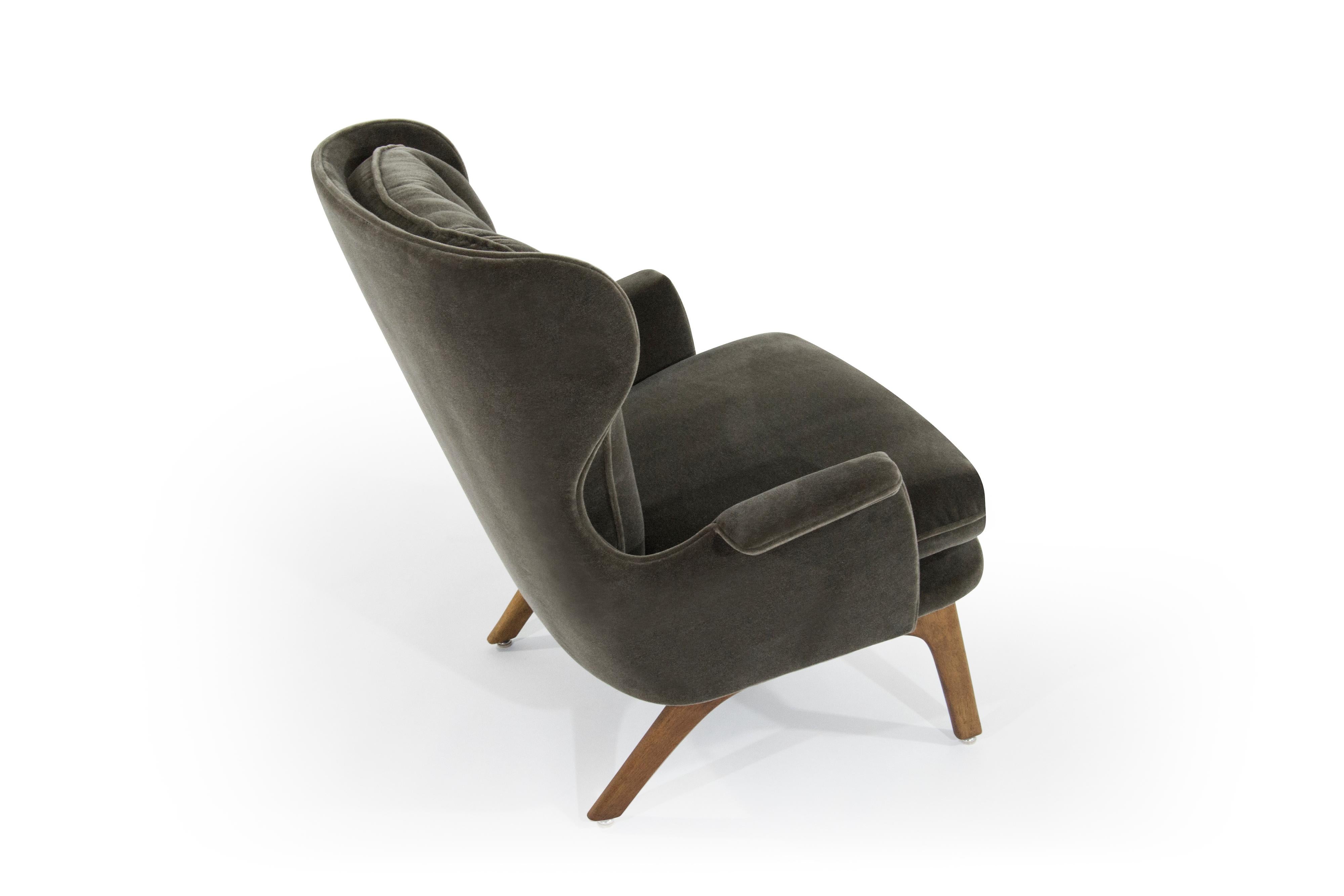 American Wingback Lounge Chair by Adrian Pearsall