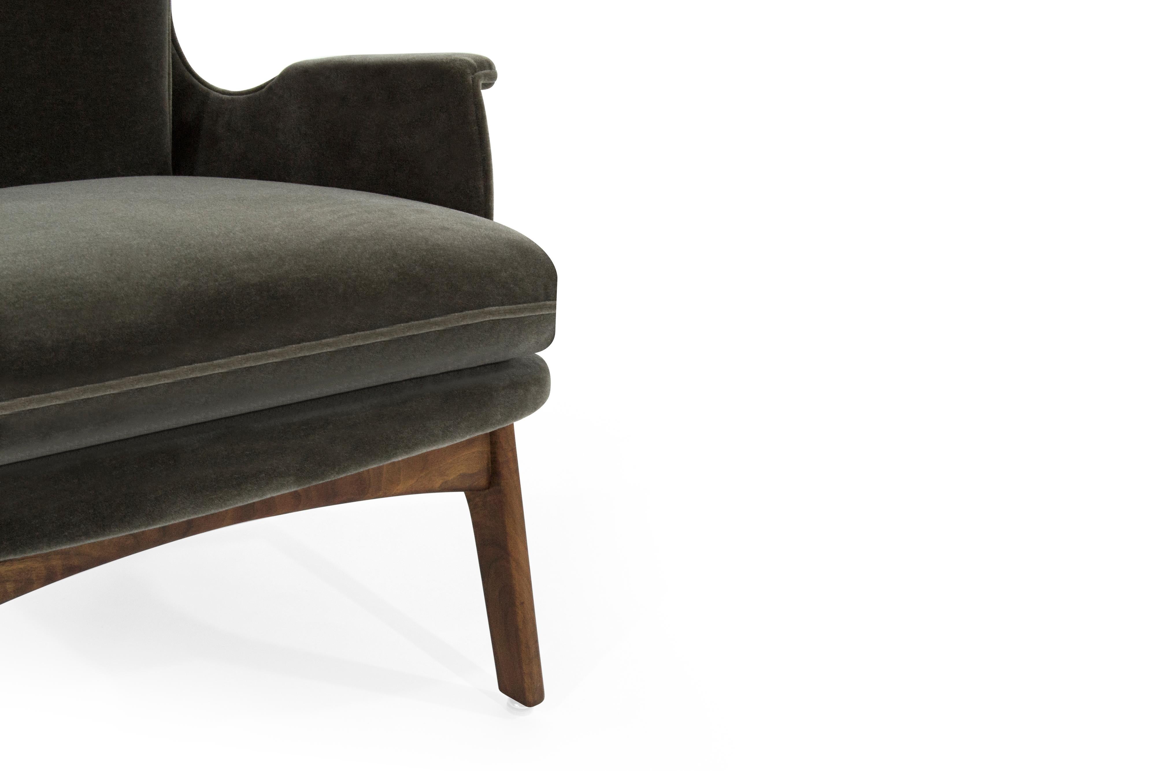 20th Century Wingback Lounge Chair by Adrian Pearsall