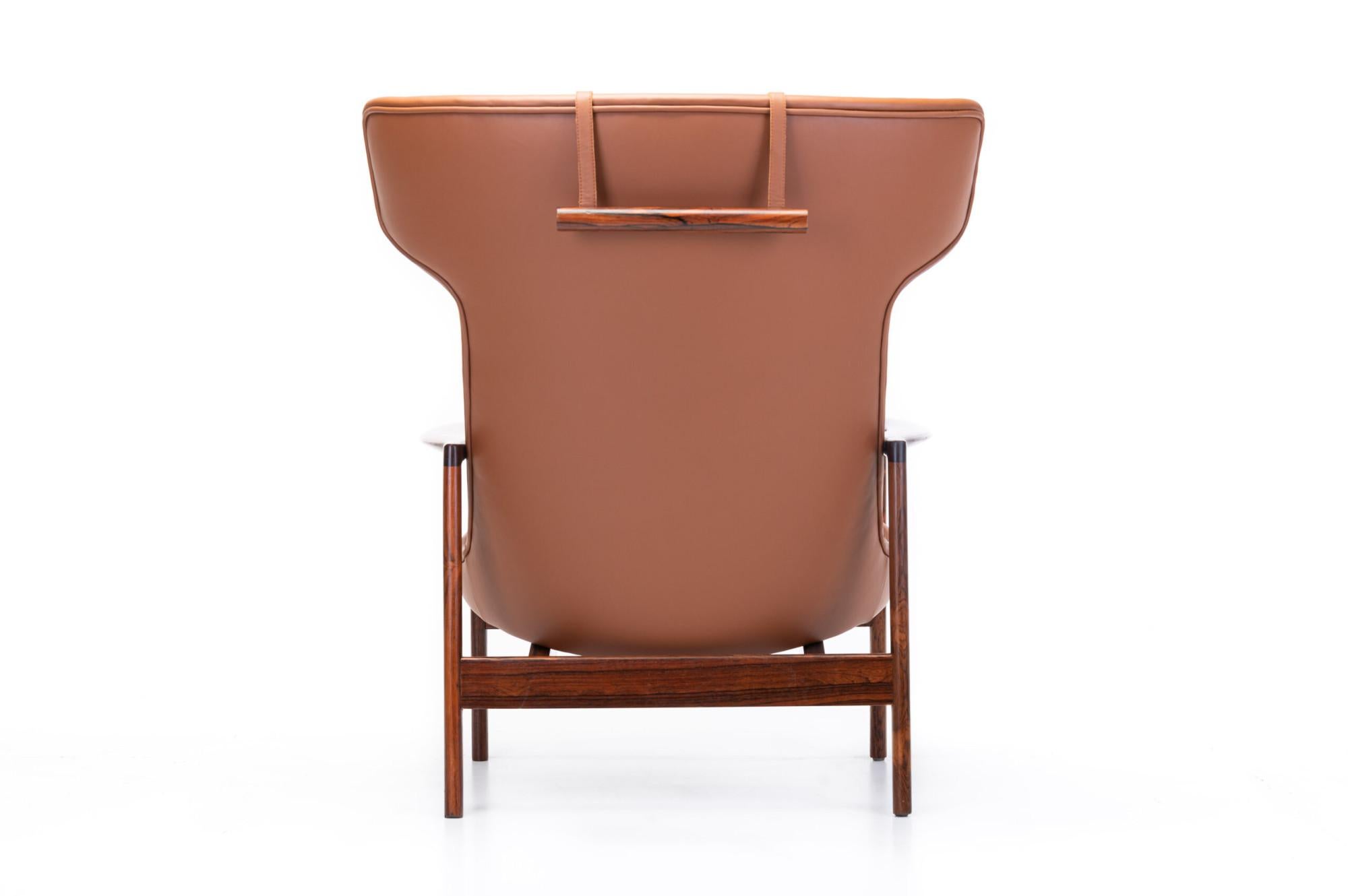 Butaca Wingback de Ib Kofod-Larsen para Fröscher en venta 13