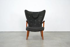 Wingback Lounge Chair Pragh by Ib Madsen & Acton Schubell, Denmark, 1950s
