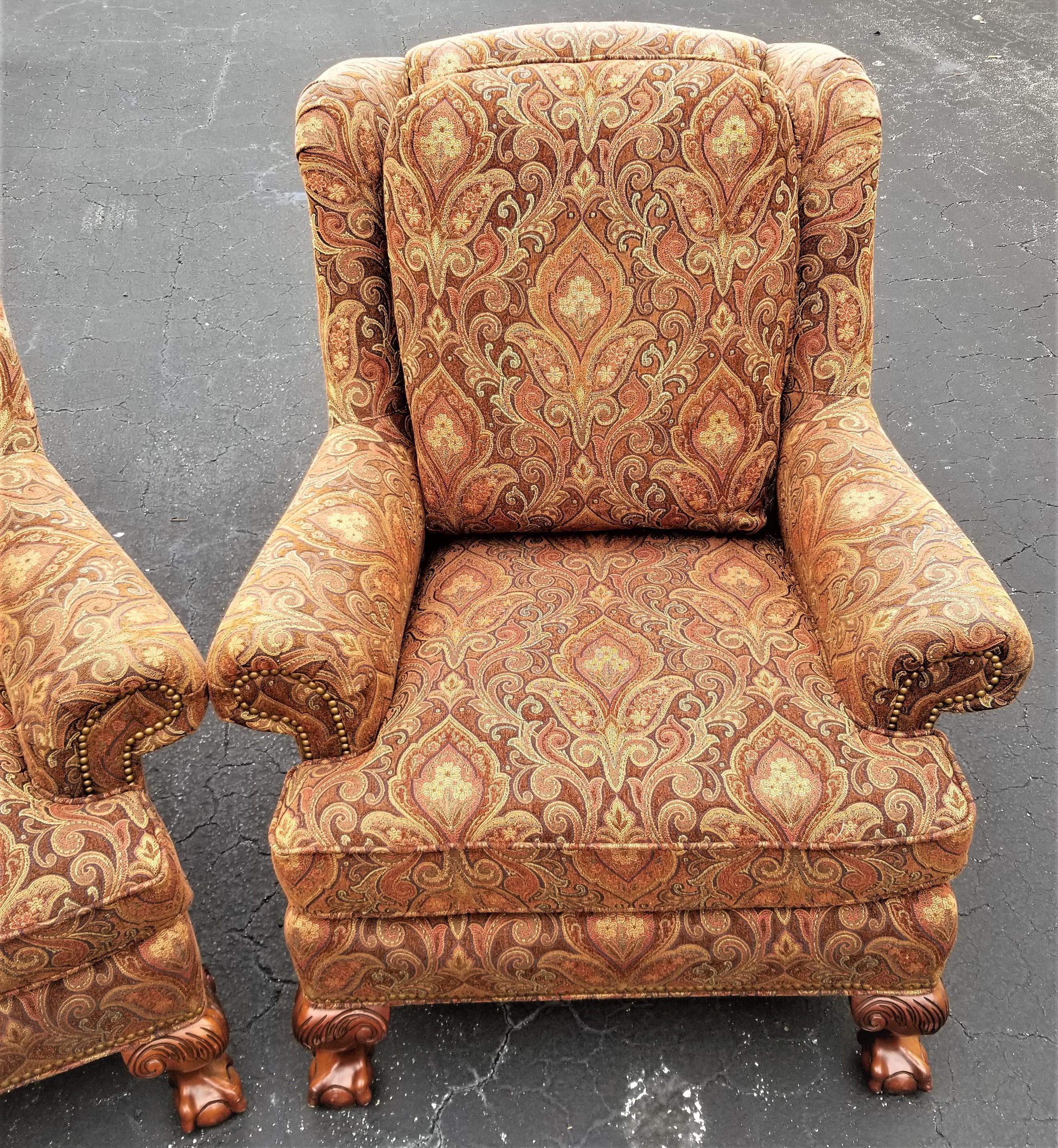 Wingback Lounge Chairs For Sale 1