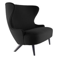 Wingback Micro Sofa with Black Legs by Tom Dixon