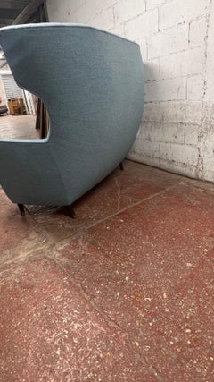 Wingback sofa designed by Sean Dare