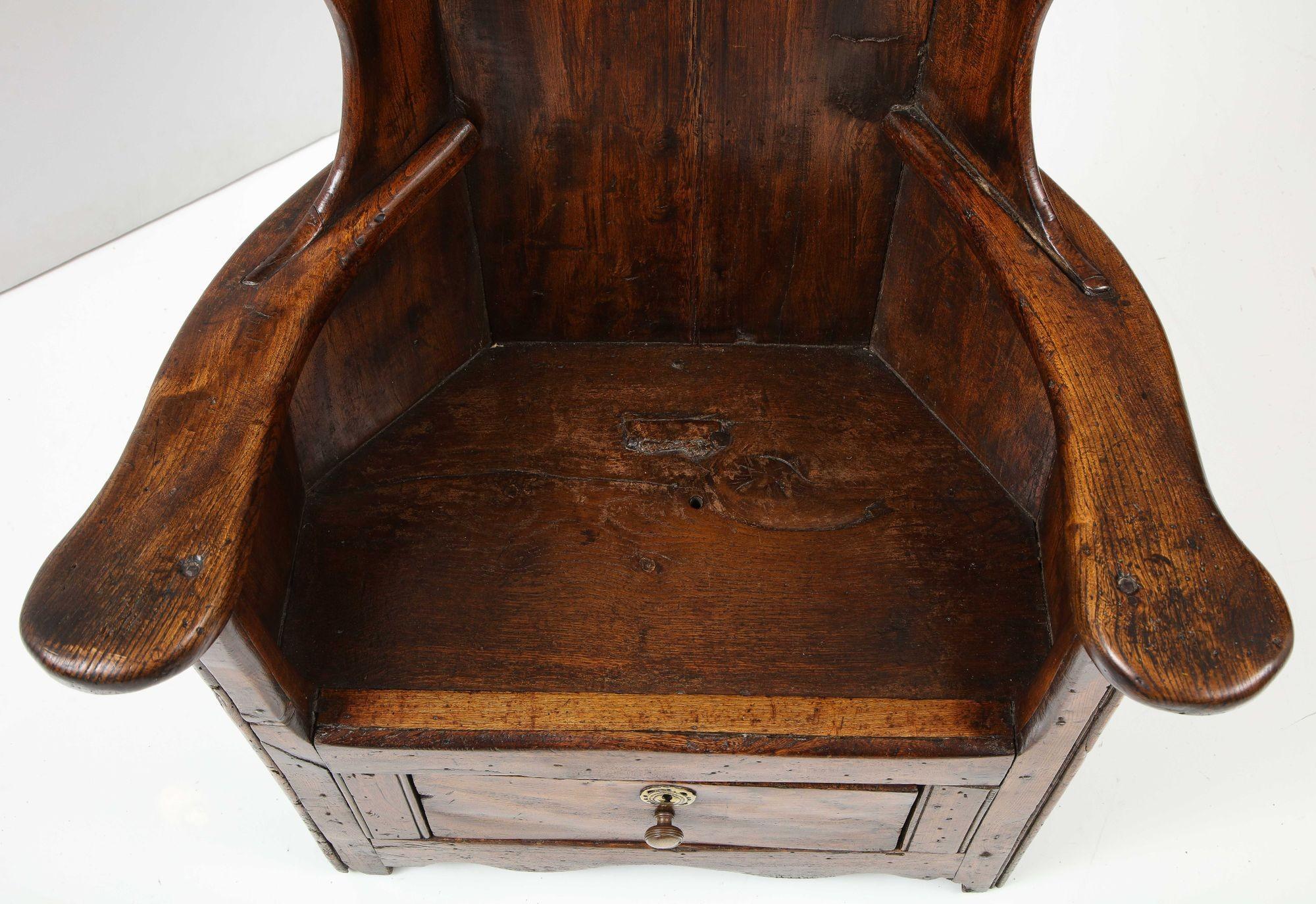 Lancashire Elm Lambing Chair 1