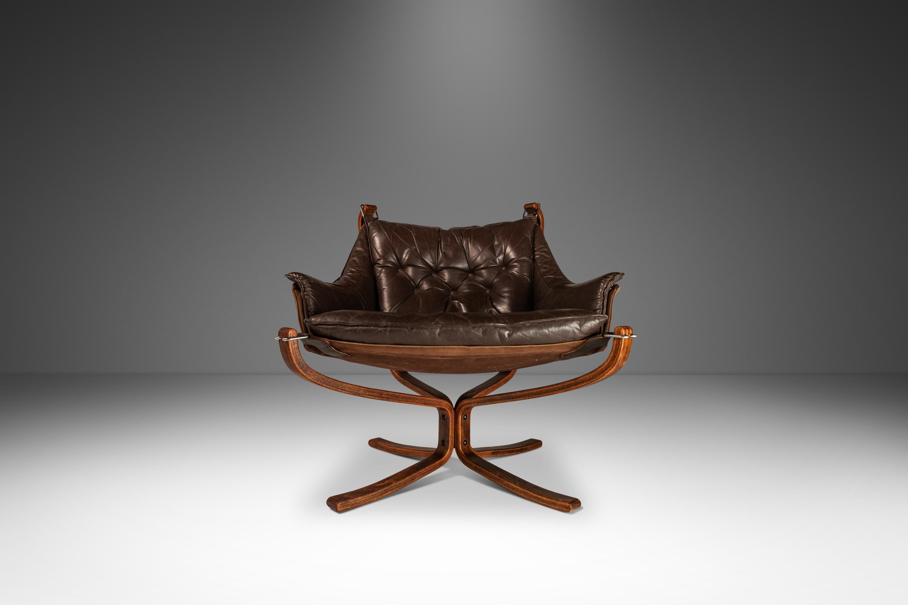 Silla Halcón Alado de Sigurd Ressel para Vatne Møbler, c. 1970, Noruega en venta 3